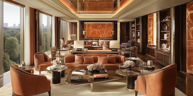 Luxury home rental Singapore modern interior design high-end residence