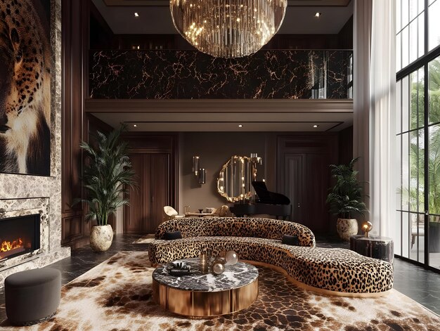 Upscale mansion rental showcasing spacious interiors and lavish outdoor spaces